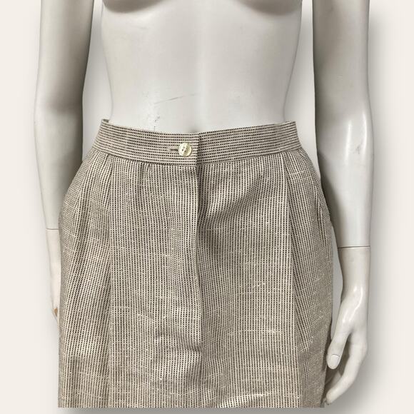 Vintage Nordstrom checkered high waisted skirt 26” - Picture 5 of 6